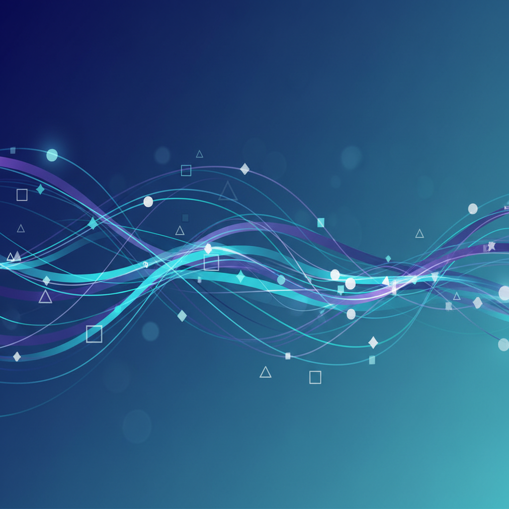 Visual representation of daily search trends