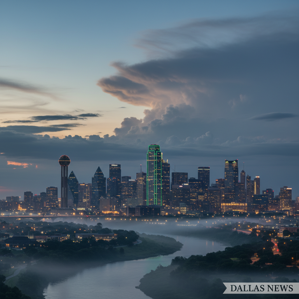 Visual representation of dallas weather